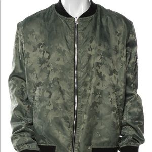 Ovadia & Sons Green reversible bomber jacket